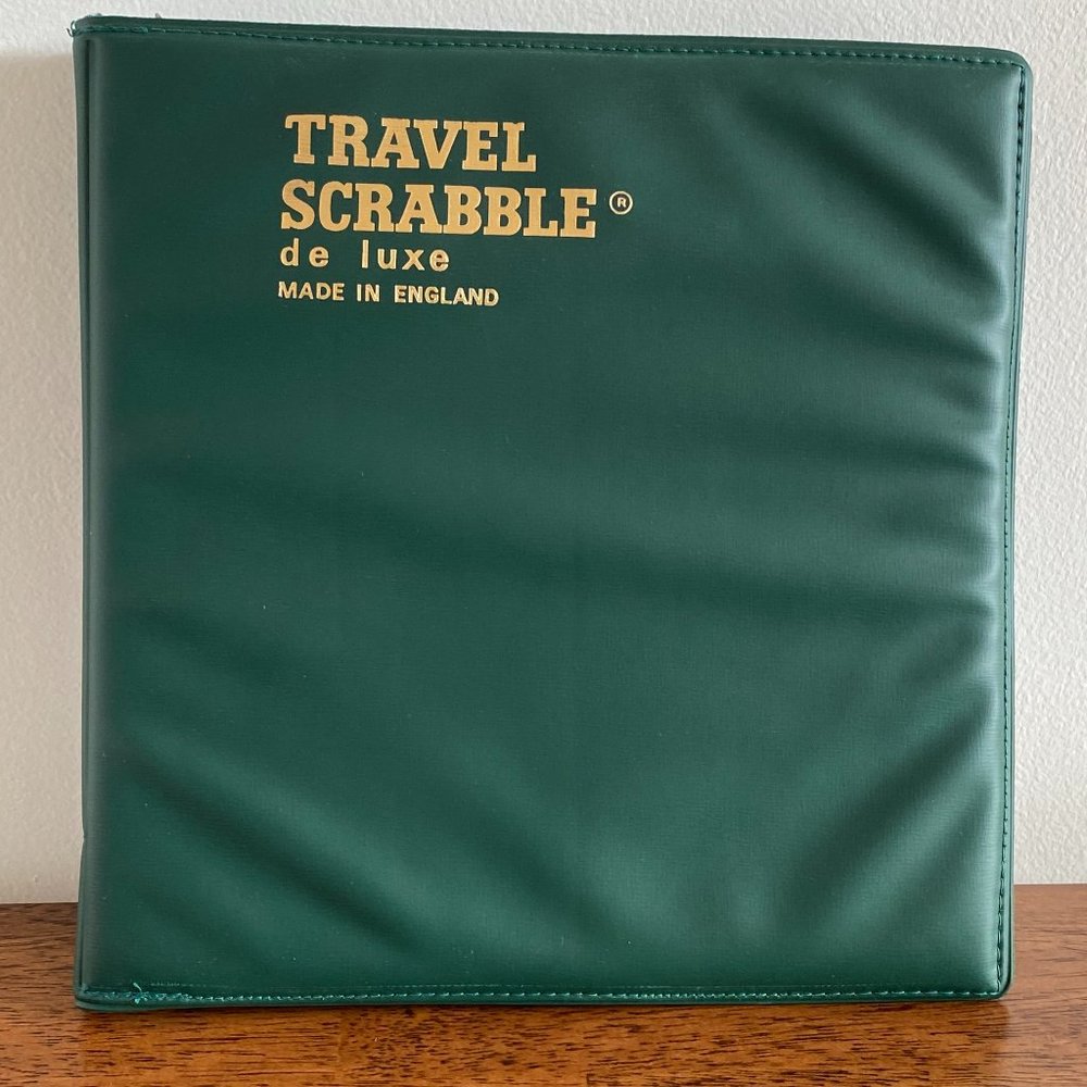 Vintage Travel Scrabble Deluxe Made In England
